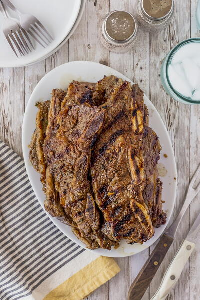 Grilled Korean Short Ribs Grilled Korean Short Ribs