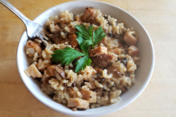 Pressure Cooker Slow Smoked Mesquite Pork Risotto Pressure Cooker Slow Smoked Mesquite Pork Risotto