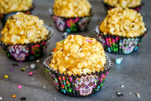 Sweet And Salty Caramel Popcorn Balls Sweet And Salty Caramel Popcorn Balls