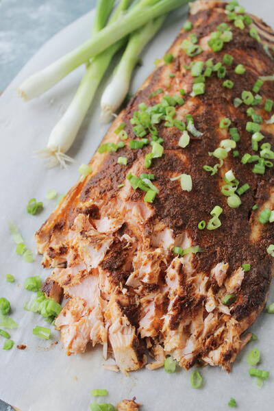 Oven Roasted Garlic Adobo Mexican Salmon Oven Roasted Garlic Adobo Mexican Salmon