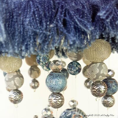 Upcycled Denim Wind Chimes