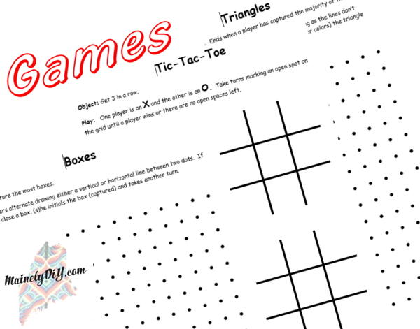 Pencil In Time To Play Games Pencil In Time To Play Games