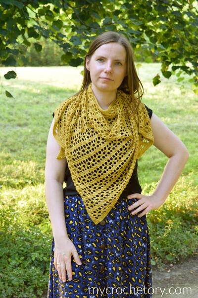Goldenrod Shawl Goldenrod Shawl