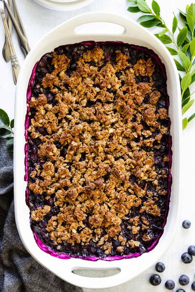 Gluten-free Blueberry Crisp Gluten-free Blueberry Crisp