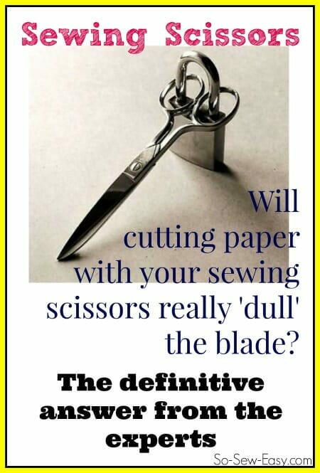 Can You Cut Paper With Your Sewing Scissors?