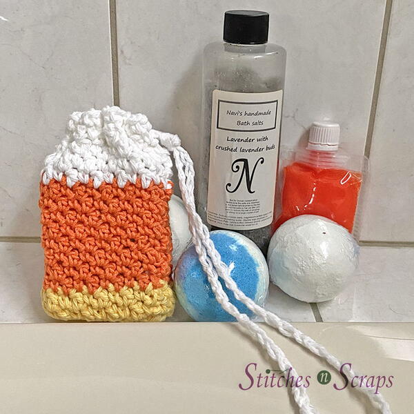 Candy Corn Soap Saver Candy Corn Soap Saver