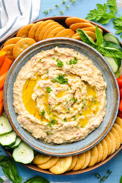 Easy Homemade Hummus Easy Homemade Hummus