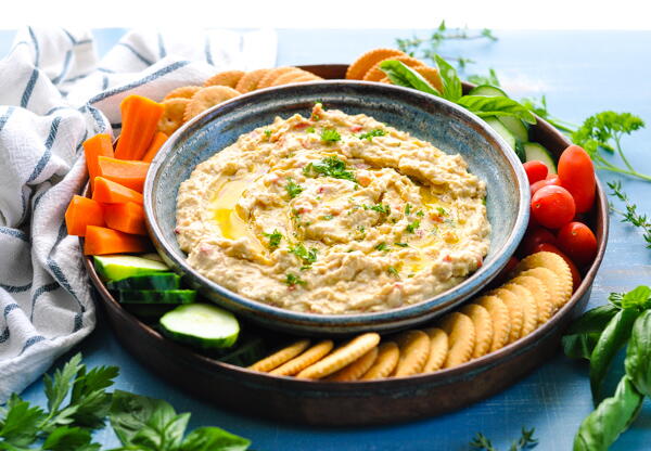 Easy Homemade Hummus Easy Homemade Hummus