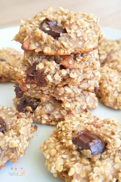 Banana Chocolate Oatmeal Cookies Banana Chocolate Oatmeal Cookies