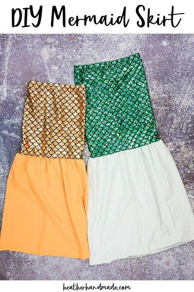 Diy Mermaid Skirt Diy Mermaid Skirt
