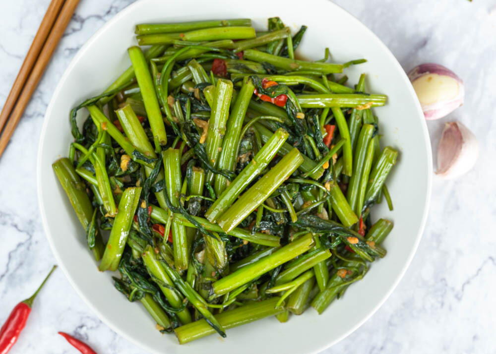 Stirfried Water Spinach