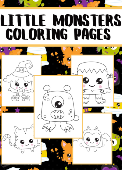 Free Printable Monster Coloring Pages For Kids Free Printable Monster Coloring Pages For Kids