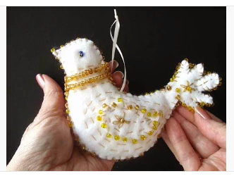 Felt Bird Ornament Felt Bird Ornament