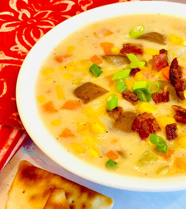 Corn Chowder With Bacon Corn Chowder With Bacon
