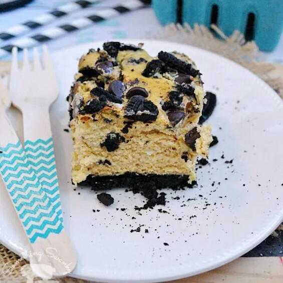 Pumpkin Oreo Cheesecake Bars Pumpkin Oreo Cheesecake Bars