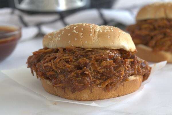 Slow Cooker Bbq Pulled Chicken Slow Cooker Bbq Pulled Chicken