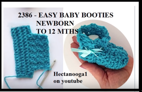 Easy Baby Booties 2386 Easy Baby Booties 2386