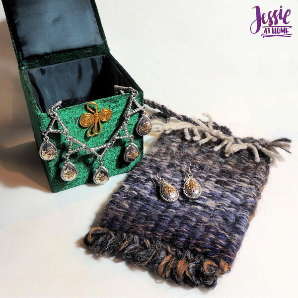 Stick Weaving Pouch Stick Weaving Pouch