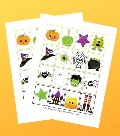 Free Printable Halloween Memory Game For Kids Free Printable Halloween Memory Game For Kids