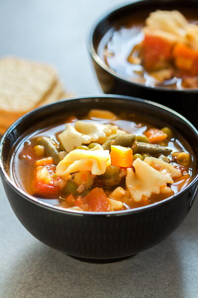 Hearty Minestrone Soup Hearty Minestrone Soup