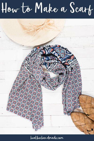 How To Make A Scarf How To Make A Scarf