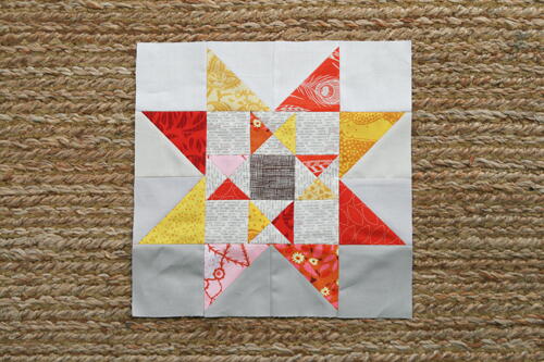 Autumn's Constellation Star Block Autumn's Constellation Star Block