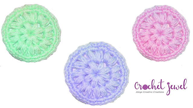 Crochet Face Scrubber Tutorial Crochet Face Scrubber Tutorial