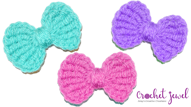 Crochet Bow Tutorial Crochet Bow Tutorial