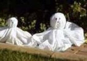 Life sized Lawn Ghosts