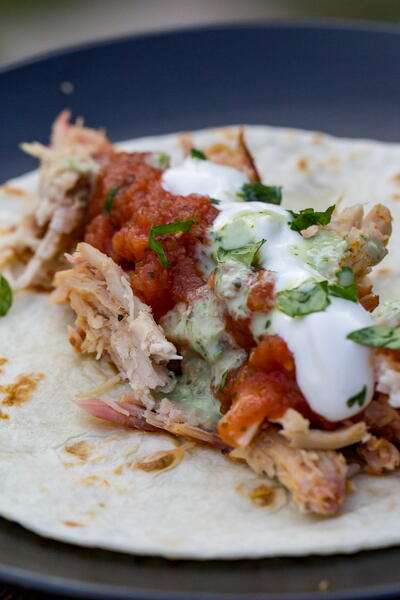 Smoked Pork Loin Tacos Smoked Pork Loin Tacos