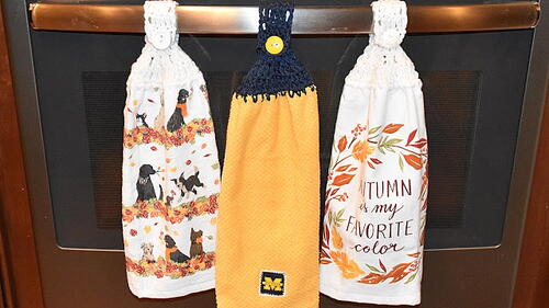 Crochet Towel Topper Tutorial Crochet Towel Topper Tutorial