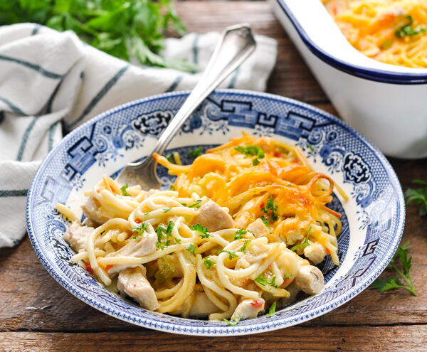 Chicken Spaghetti Casserole Chicken Spaghetti Casserole