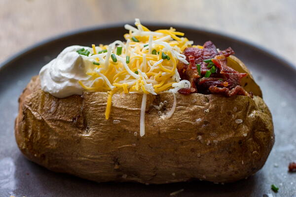 Loaded Smoked Baked Potato Loaded Smoked Baked Potato