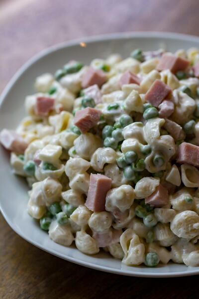 Ham And Pea Pasta Salad Ham And Pea Pasta Salad