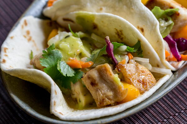 Blackstone Fish Tacos With Peach Salsa Blackstone Fish Tacos With Peach Salsa