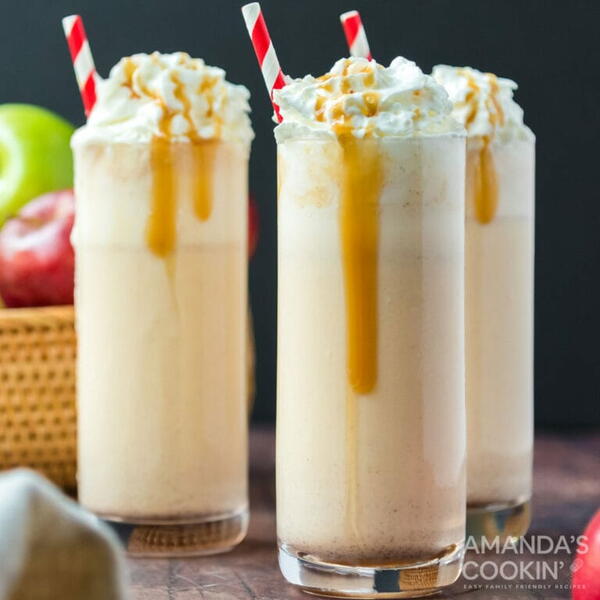 Apple Cider Milkshake Apple Cider Milkshake