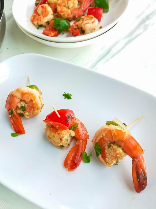 5 Ingredient Lemon Garlic Shrimps Prawns 5 Ingredient Lemon Garlic Shrimps/ Prawns