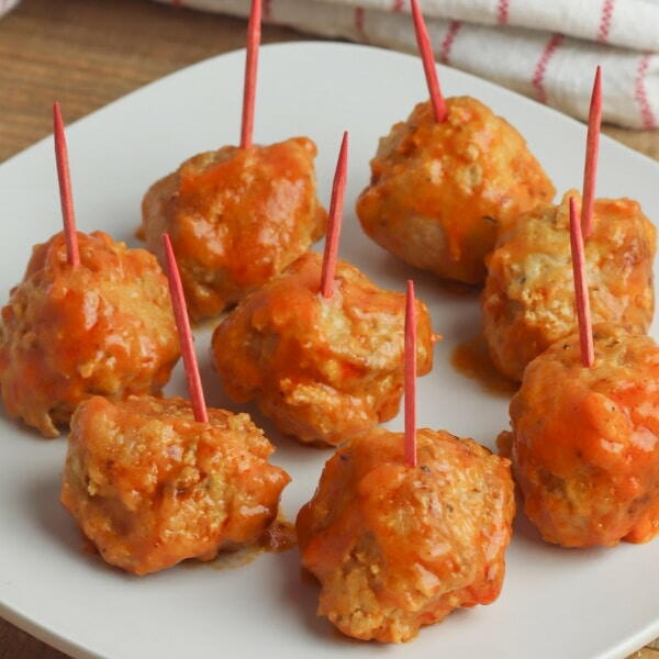 Slow Cooker Buffalo Chicken Meatballs Recipe Slow Cooker Buffalo Chicken Meatballs Recipe