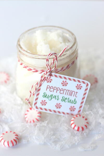 Peppermint Sugar Scrub