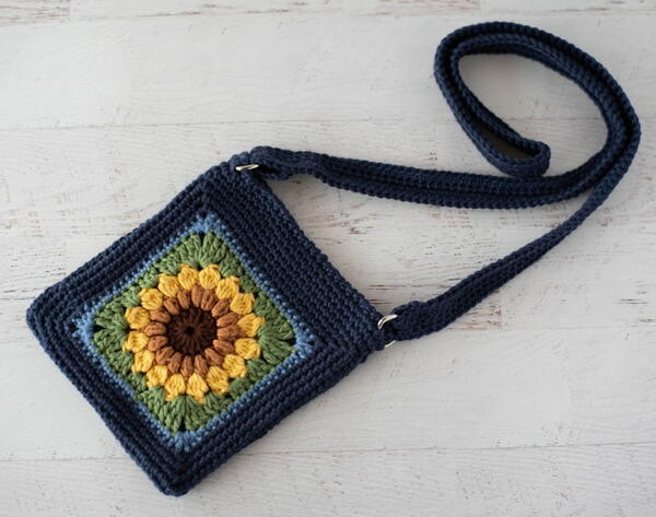 Sassy Sunflower Crossbody Bag Sassy Sunflower Crossbody Bag