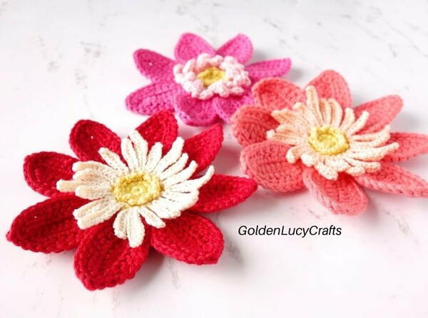 Dahlia Crochet Pattern Dahlia Crochet Pattern