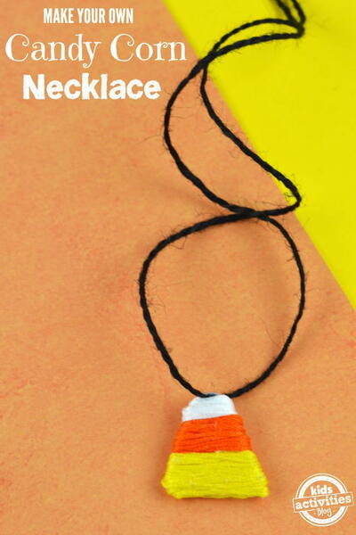Make Your Own Candy Corn Necklace Make Your Own Candy Corn Necklace