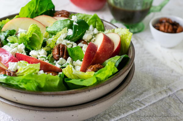 Fall Salad With Cider Vinaigrette