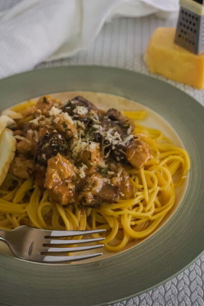 Slow Cooker Chicken Tetrazzini Slow Cooker Chicken Tetrazzini