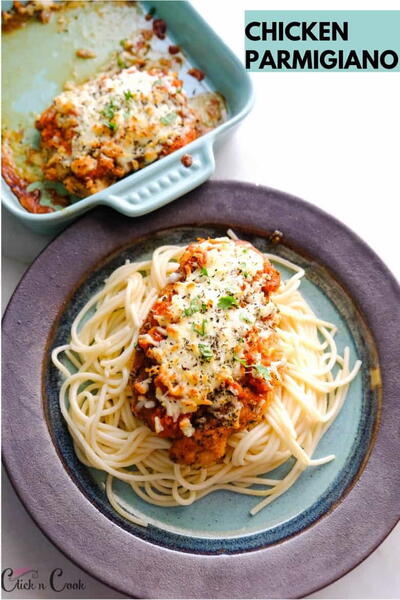 Easy Chicken Parmigiana Easy Chicken Parmigiana