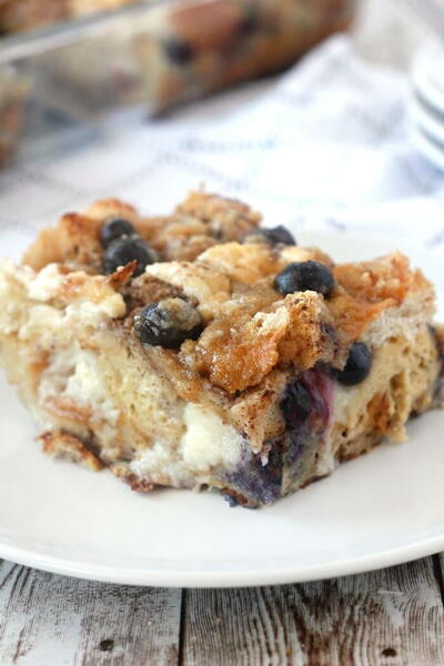 Blueberry French Toast Casserole Blueberry French Toast Casserole