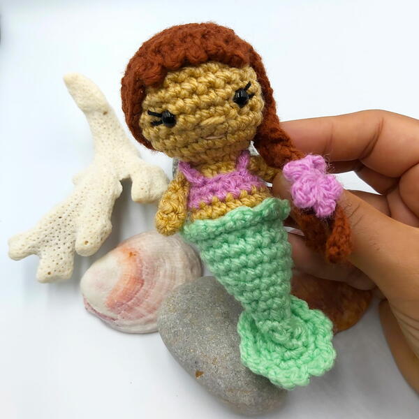 Ayla The Mini Crochet Mermaid Ayla The Mini Crochet Mermaid