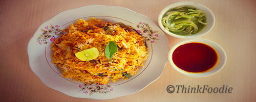 Hyderabadi Chicken Dum Biryani Hyderabadi Chicken Dum Biryani