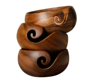 Rosewood Yarn Bowl and Yarn Bundle Giveaway