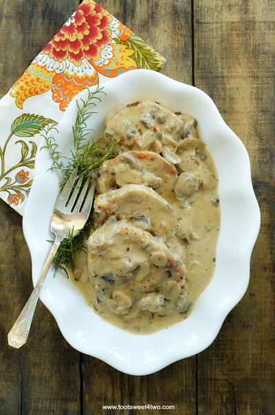 No-fail Easy Cream Of Mushroom Pork Chops No-fail Easy Cream Of Mushroom Pork Chops